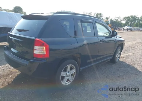 2007 Jeep Compass Sport from USA, damaged, VIN 1J8FF47W77D584144